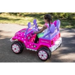 KidTrax Kid Trax 6V Disney Minnie Mouse Flower Power 4x4 Powered Ride-On - Pink -Riding Toys, Scooters & Hoverboards shop unnamed file 4445