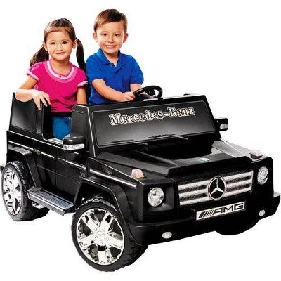 Kid Motorz 12V Mercedes Benz G55 Two Seater Powered Ride-On - Black 1 Kid Motorz 12V Mercedes Benz G55 Two Seater Powered Ride-On - Black