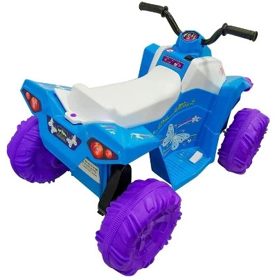 Kid Motorz 12V Monster Quad Powered Ride-On - Blue 3 Kid Motorz 12V Monster Quad Powered Ride-On - Blue - Image 3