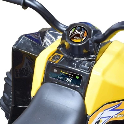 Kid Motorz 12V Monster Quad Powered Ride-On - Black 2 Kid Motorz 12V Monster Quad Powered Ride-On - Black - Image 2