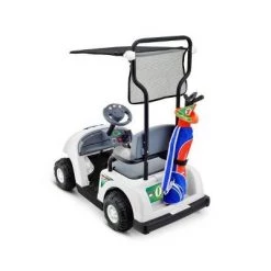 Kid Motorz 6V Jr Pro Golf Cart Powered Ride-On - White