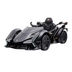 Aosom Kids Ride On Sports Car, 12V Battery Powered Electric Toy, w/ Parent Remote Control, Bluetooth, Horn, Music & LED Headlights Taillights, for 3-6 Years Old, Black -Riding Toys, Scooters & Hoverboards shop unnamed file 4593