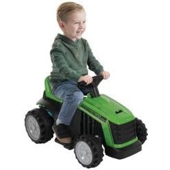 Huffy 12V Broadlawn Tractor with Bubble Maker Powered Ride-On