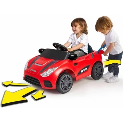 Feber 6V My Real Car 6-in-1 Breakdown Powered Ride-On - Red 9 Feber 6V My Real Car 6-in-1 Breakdown Powered Ride-On - Red - Image 9