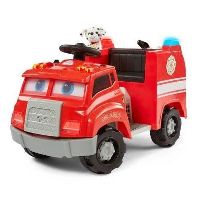 KidTrax Kid Trax 6V Real Rigs Fire Truck Powered Ride-On 3 KidTrax Kid Trax 6V Real Rigs Fire Truck Powered Ride-On - Image 3