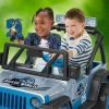 Power Wheels Jurassic World Dino 12V Explorer Wrangler Jeep Ride-On