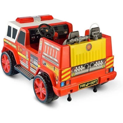Kid Motorz 12V Fire Engine Two Seater Powered Ride-On 1 Kid Motorz 12V Fire Engine Two Seater Powered Ride-On