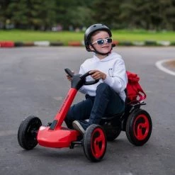 Rollplay Flex Go Kart Ride-On - Red XL -Riding Toys, Scooters & Hoverboards shop unnamed file 4766