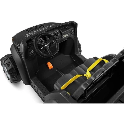 Kid Motorz 12V Hummer H2 Two Seater Powered Ride-On - Black 2 Kid Motorz 12V Hummer H2 Two Seater Powered Ride-On - Black - Image 2