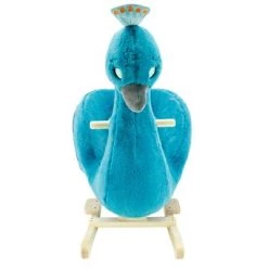 Animal Adventure Soft Landing Joyrides Peacock Children's Rocker