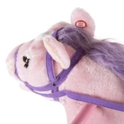 Toy Time Kids' Ride-On Plush Spring Rocking Horse - Pink 5 Toy Time Kids' Ride-On Plush Spring Rocking Horse - Pink -Riding Toys, Scooters & Hoverboards shop unnamed file 4938