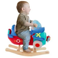 Toy Time Kids Plush Rocking Plane Toy – 24" x 20" -Riding Toys, Scooters & Hoverboards shop unnamed file 4947