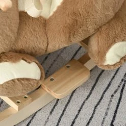 Qaba Kids Ride-On Rocking Horse Toy Bear Style Rocker with Fun Music & Soft Plush Fabric for Children 18-36 Months 8 Qaba Kids Ride-On Rocking Horse Toy Bear Style Rocker with Fun Music & Soft Plush Fabric for Children 18-36 Months -Riding Toys, Scooters & Hoverboards shop unnamed file 5004