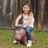 Farm Hoppers Inflatable Bouncing Brown Horse