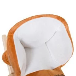 Qaba Kids Ride On Rocking Horse Sturdy Wooden Constructure with Songs for Boys or Girls -Riding Toys, Scooters & Hoverboards shop unnamed file 5064