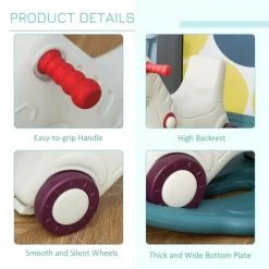 Qaba 2 in 1 Kids Ride on Rocking Horse and Sliding Car Plastic Walking Horse with Wheels and Datachable Base 9 Qaba 2 in 1 Kids Ride on Rocking Horse and Sliding Car Plastic Walking Horse with Wheels and Datachable Base -Riding Toys, Scooters & Hoverboards shop unnamed file 5068