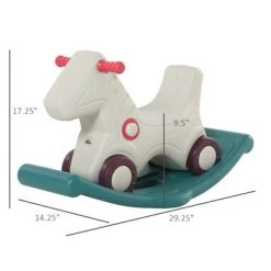 Qaba 2 in 1 Kids Ride on Rocking Horse and Sliding Car Plastic Walking Horse with Wheels and Datachable Base 10 Qaba 2 in 1 Kids Ride on Rocking Horse and Sliding Car Plastic Walking Horse with Wheels and Datachable Base -Riding Toys, Scooters & Hoverboards shop unnamed file 5069