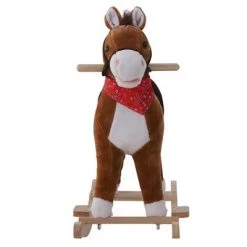 Qaba Kids Plush Toy Rocking Horse Ride on with Realistic Sounds with Red Scarf 12 Qaba Kids Plush Toy Rocking Horse Ride on with Realistic Sounds with Red Scarf -Riding Toys, Scooters & Hoverboards shop unnamed file 5078