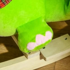 Qaba Kids Interactive 2-in-1 Plush Ride-On Dinosaur Rolling Rocking Chair with Built-In Nursery Song & Fun Design -Riding Toys, Scooters & Hoverboards shop unnamed file 5109