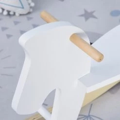 Qaba Wooden Rocking Horse Toddler Baby Ride-on Toys for Kids 3-6 Years with Classic Design & Solid Workmanship -Riding Toys, Scooters & Hoverboards shop unnamed file 5146