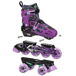 Roller Derby Lomond Kids' Adjustable Inline-Quad Combo Skates - Black -Riding Toys, Scooters & Hoverboards shop unnamed file 5166
