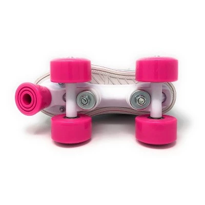 Chicago Skates Fashion Kids' Quad Roller Skate - Blue/Silver 2 Chicago Skates Fashion Kids' Quad Roller Skate - Blue/Silver - Image 2