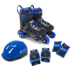 Chicago Skates Training Kids' Roller Skate Combo Set - Black/Blue -Riding Toys, Scooters & Hoverboards shop unnamed file 5322