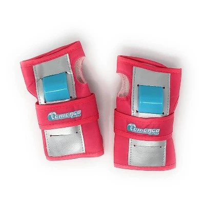 Chicago Skates Deluxe Kids' Quad Roller Skate Combo Set - Pink/White 5 Chicago Skates Deluxe Kids' Quad Roller Skate Combo Set - Pink/White - Image 5