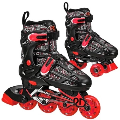 Roller Derby Caspian Kids' Adjustable Inline-Quad Combo Skates 5 Roller Derby Caspian Kids' Adjustable Inline-Quad Combo Skates - Image 5