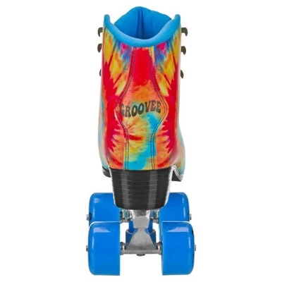 Roller Derby Roller Groovee Quad Skate Pinwheel Tie Dye 3 Roller Derby Roller Groovee Quad Skate Pinwheel Tie Dye - Image 3