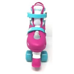 Chicago Skates Adjustable Kids' Quad Roller Skate - Pink/White