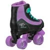 Roller Derby FireStar Youth Kids' Roller Skate - Purple/Black/Mint