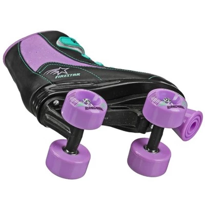 Roller Derby FireStar Youth Kids' Roller Skate - Purple/Black/Mint 2 Roller Derby FireStar Youth Kids' Roller Skate - Purple/Black/Mint - Image 2