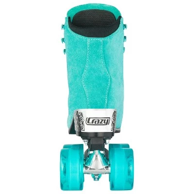 Crazy Skates Evoke Roller Skates For Women - Stylish Suede Quad Skates 2 Crazy Skates Evoke Roller Skates For Women - Stylish Suede Quad Skates - Image 2