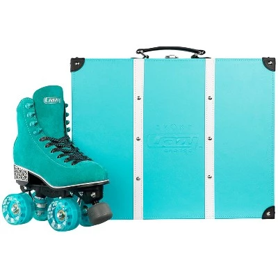 Crazy Skates Evoke Roller Skates For Women - Stylish Suede Quad Skates 5 Crazy Skates Evoke Roller Skates For Women - Stylish Suede Quad Skates - Image 5