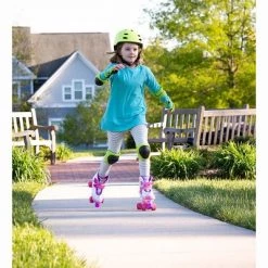 HearthSong One2Go Adjustable Roller Skates for Kids