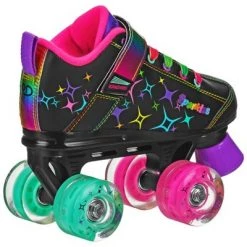 Roller Derby Sparkles Lighted Roller Skate Girls' - Black