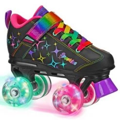 Roller Derby Sparkles Lighted Roller Skate Girls' - Black -Riding Toys, Scooters & Hoverboards shop unnamed file 5705
