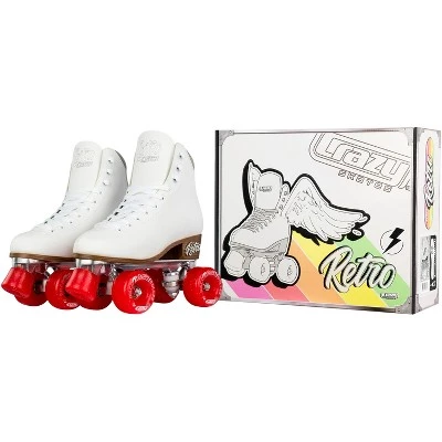 Crazy Skates Retro Roller Skates - Classic Style Quad Skates For Women And Girls 2 Crazy Skates Retro Roller Skates - Classic Style Quad Skates For Women And Girls - Image 2