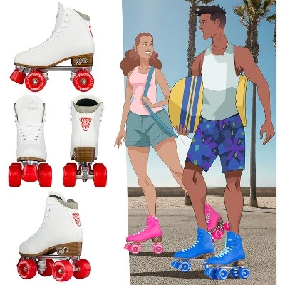 Crazy Skates Retro Roller Skates - Classic Style Quad Skates For Women And Girls 3 Crazy Skates Retro Roller Skates - Classic Style Quad Skates For Women And Girls - Image 3