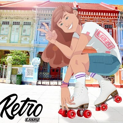 Crazy Skates Retro Roller Skates - Classic Style Quad Skates For Women And Girls 4 Crazy Skates Retro Roller Skates - Classic Style Quad Skates For Women And Girls - Image 4