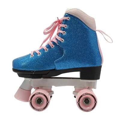 Circle Society Bling Adjustable Skate - Bubble Gum 3-7 3 Circle Society Bling Adjustable Skate - Bubble Gum 3-7 - Image 3