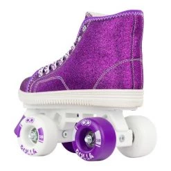 Crazy Skates Rolla Roller Skates For Girls - Sneaker-Style Kids Quad Skates