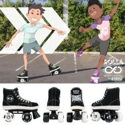 Crazy Skates Rolla Roller Skates For Boys - Sneaker-Style Kids Quad Skates -Riding Toys, Scooters & Hoverboards shop unnamed file 5891