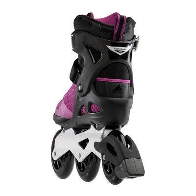 Rollerblade Macroblade 100 3WD Women's Adult Fitness Outdoor Roller Inline Skate Size 6, Adjustable, Violet and Black 1 Rollerblade Macroblade 100 3WD Women's Adult Fitness Outdoor Roller Inline Skate Size 6, Adjustable, Violet and Black