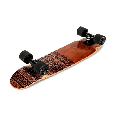 Magneto Boards 27.5" Mini Cruiser Skateboard Bamboo 1 Magneto Boards 27.5" Mini Cruiser Skateboard Bamboo