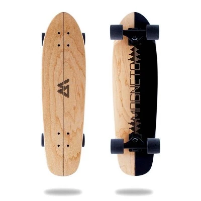 Magneto Boards 27.5" Mini Cruiser Skateboard Bamboo 13 Magneto Boards 27.5" Mini Cruiser Skateboard Bamboo - Image 13