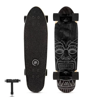 Magneto Boards 27.5" Mini Cruiser Skateboard Bamboo 14 Magneto Boards 27.5" Mini Cruiser Skateboard Bamboo - Image 14