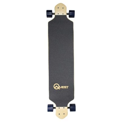 Quest Boards Quest "California Native" Laser Etched Graphics 41" Downhill Style Longboard Skateboard - Natural Wood 1 Quest Boards Quest "California Native" Laser Etched Graphics 41" Downhill Style Longboard Skateboard - Natural Wood