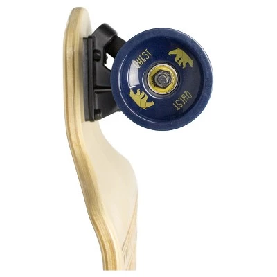 Quest Boards Quest "California Native" Laser Etched Graphics 41" Downhill Style Longboard Skateboard - Natural Wood 2 Quest Boards Quest "California Native" Laser Etched Graphics 41" Downhill Style Longboard Skateboard - Natural Wood - Image 2